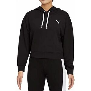 Puma Women's Black and White Hoodie